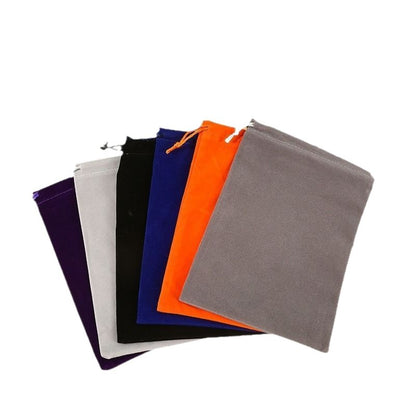Flannel Drawstring Jewelry Storage Bag