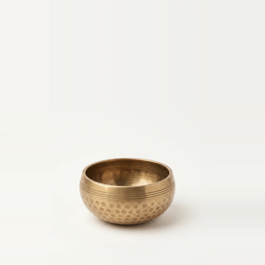 Hand-Forged Bronze Singing Bowl for Reset