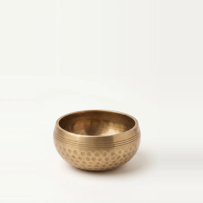 Hand-Forged Bronze Singing Bowl for Reset