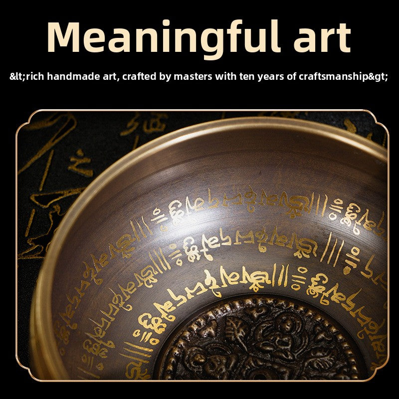 Nepalese Handmade Singing Bowl Meditation Healing Yoga Instrument