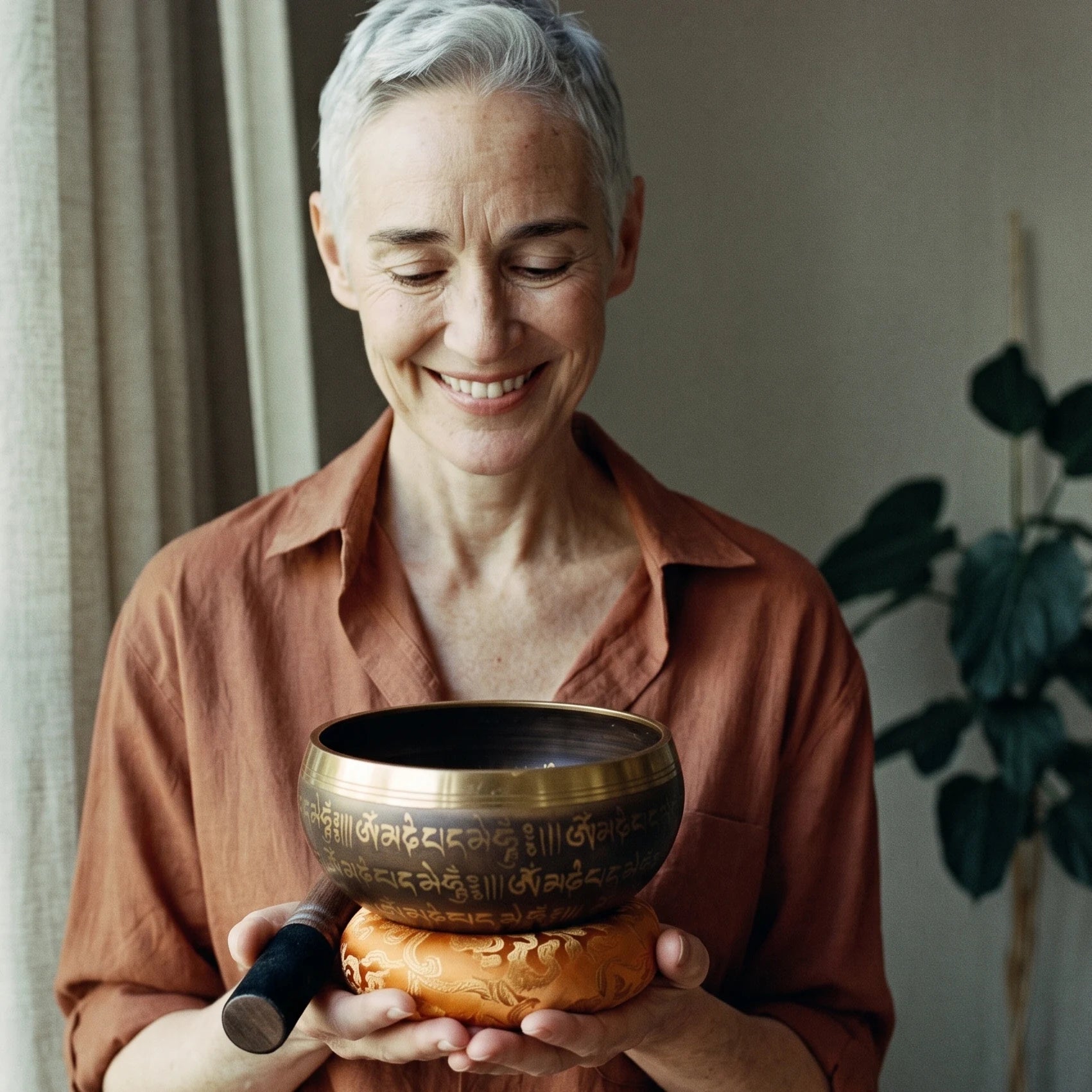 Scripture-Dark singing bowl PDP 03d_slider_teresa_n.with_bowl_silvercrop_amber